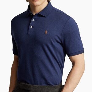 Ralph Lauren Men's Dark Blue Polo Shirt